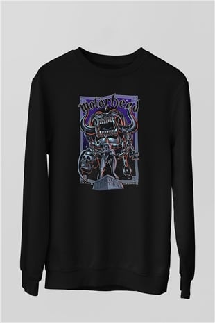 Motörhead Siyah Unisex Sweatshirt