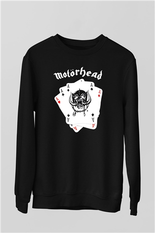 Motörhead Siyah Unisex Sweatshirt