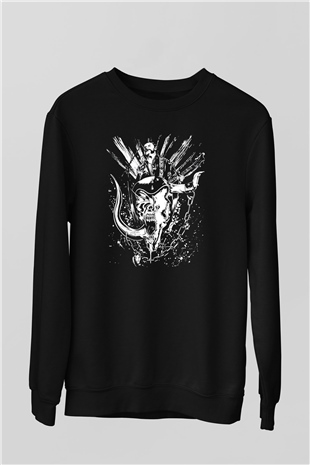 Motörhead Siyah Unisex Sweatshirt