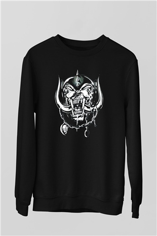 Motörhead Siyah Unisex Sweatshirt