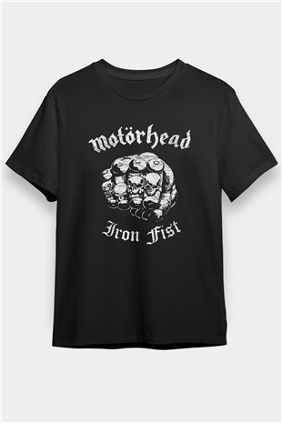 Motörhead Siyah Unisex Tişört T-Shirt - TişörtFabrikası