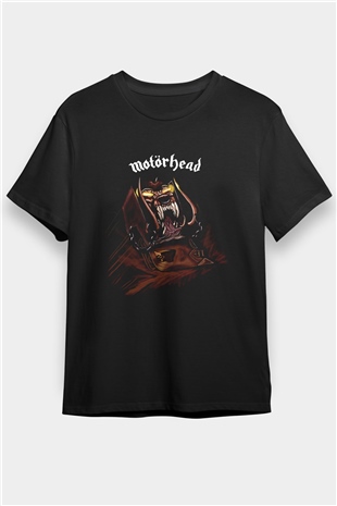 Motörhead Siyah Unisex Tişört T-Shirt - TişörtFabrikası