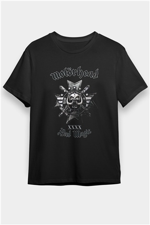 Motörhead Siyah Unisex Tişört T-Shirt - TişörtFabrikası