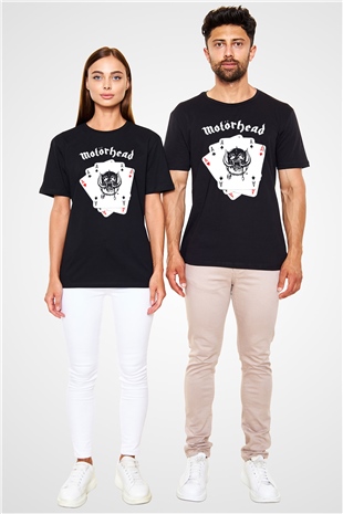 Motörhead Siyah Unisex Tişört T-Shirt - TişörtFabrikası