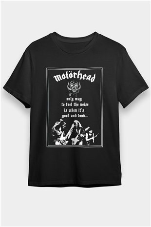 Motörhead Siyah Unisex Tişört T-Shirt - TişörtFabrikası