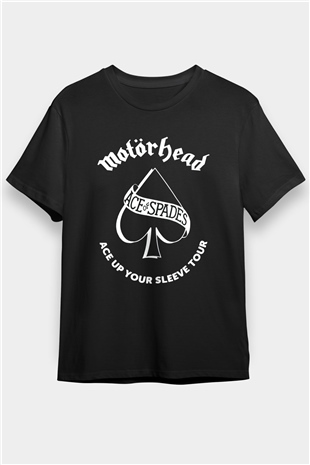 Motörhead Siyah Unisex Tişört T-Shirt - TişörtFabrikası