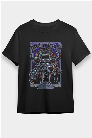 Motörhead Siyah Unisex Tişört T-Shirt - TişörtFabrikası