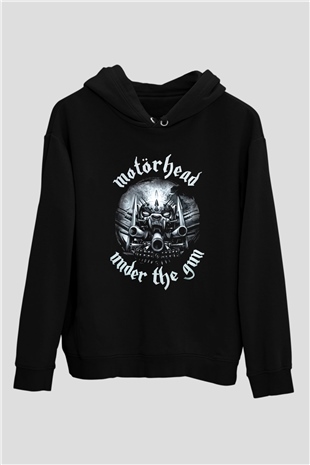 Motörhead Under The Gun Siyah Unisex Hoodie