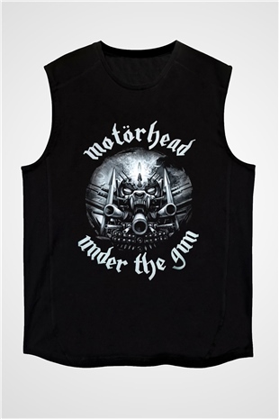 Motörhead Under The Gun Siyah Unisex Kolsuz Tişört