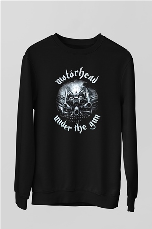 Motörhead Under The Gun Siyah Unisex Sweatshirt