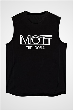 Mott the Hoople Siyah Unisex Kolsuz Tişört