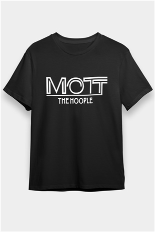 Mott the Hoople Siyah Unisex Tişört T-Shirt - TişörtFabrikası