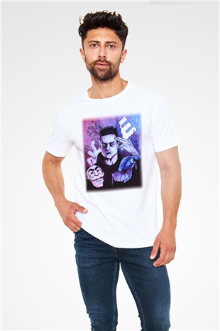 Mr. Robot Beyaz Unisex Tişört T-Shirt
