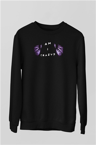 Mr. Robot Siyah Unisex Sweatshirt