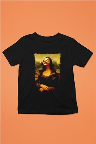 Mr.Bean Siyah Unisex  Çocuk Tişört