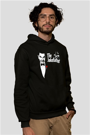 Mr.Bean Siyah Unisex Hoodie