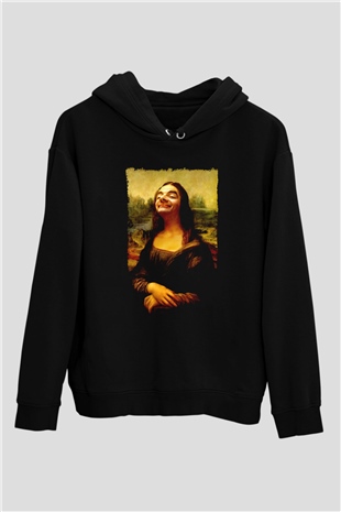 Mr.Bean Siyah Unisex Hoodie