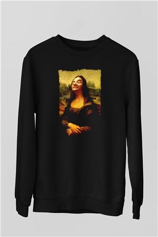 Mr.Bean Siyah Unisex  Sweatshirt
