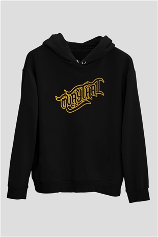Muay Thai Siyah Unisex Hoodie