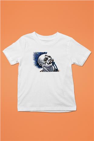 Mudvayne Baskılı Beyaz Unisex Beyaz Çocuk Tişört - Tshirt