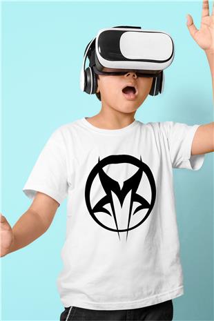 Mudvayne Baskılı Beyaz Unisex Beyaz Çocuk Tişört - Tshirt