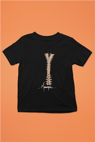 Mudvayne Baskılı Unisex Siyah Çocuk Tişört - Tshirt