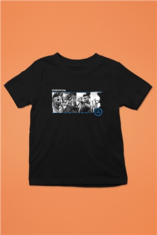 Mudvayne Baskılı Unisex Siyah Çocuk Tişört - Tshirt