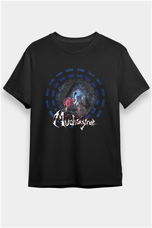 Mudvayne Baskılı Unisex Siyah Tişört - Tshirt