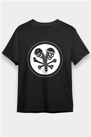 Mudvayne Baskılı Unisex Siyah Tişört - Tshirt