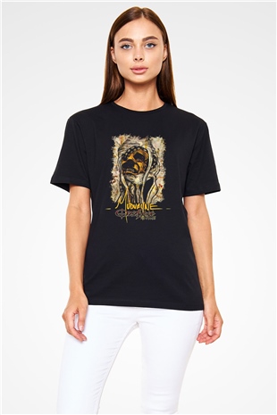 Mudvayne Baskılı Unisex Siyah Tişört - Tshirt