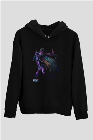 Muse Siyah Unisex Hoodie