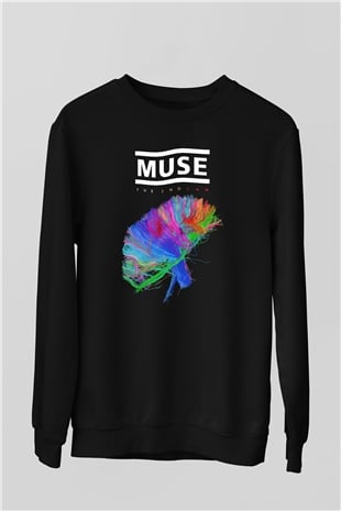 Muse Siyah Unisex Sweatshirt