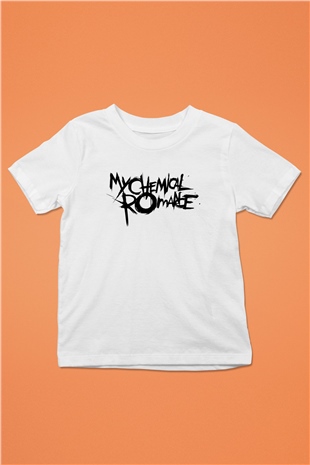 My Chemical Romance Baskılı Beyaz Unisex Çocuk Tişört