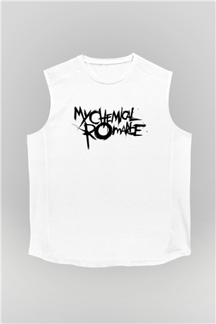 My Chemical Romance Beyaz Unisex Kolsuz Tişört