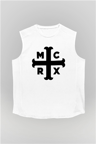 My Chemical Romance Beyaz Unisex Kolsuz Tişört
