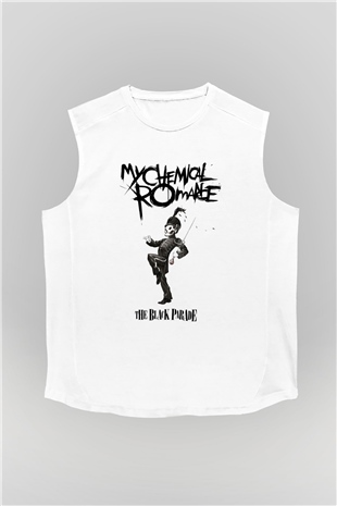 My Chemical Romance Beyaz Unisex Kolsuz Tişört