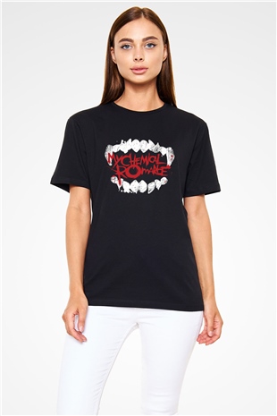 My Chemical Romance Siyah Unisex Tişört T-Shirt - TişörtFabrikası