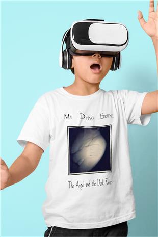 My Dying Bride Baskılı Beyaz Unisex Beyaz Çocuk Tişört - Tshirt