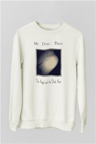 My Dying Bride Baskılı Beyaz Unisex Sweatshirt