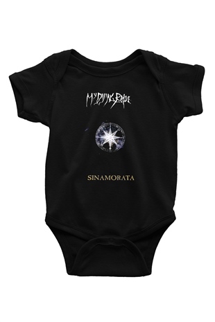 My Dying Bride Baskılı Unisex Siyah Bebek Body - Zıbın