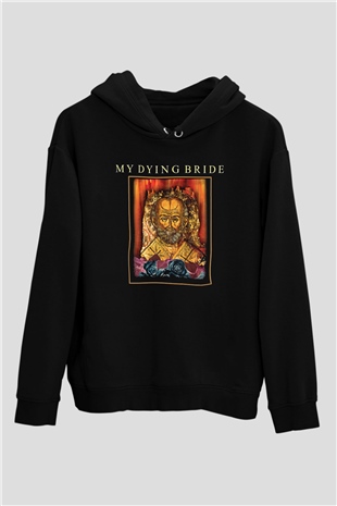 My Dying Bride Baskılı Unisex Siyah Kapüşonlu Sweatshirt