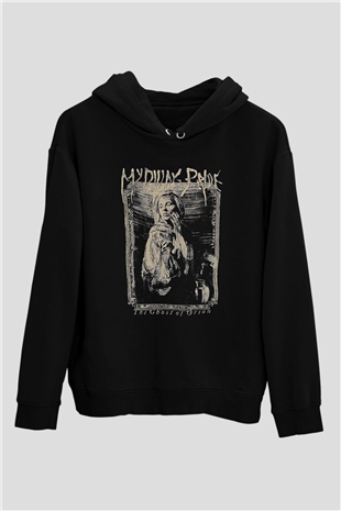 My Dying Bride Baskılı Unisex Siyah Kapüşonlu Sweatshirt