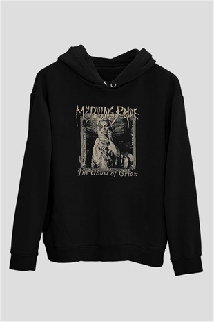My Dying Bride Baskılı Unisex Siyah Kapüşonlu Sweatshirt
