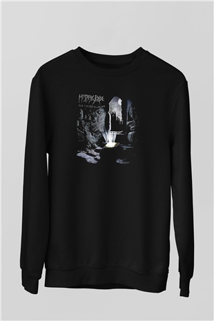 My Dying Bride Baskılı Unisex Siyah Sweatshirt