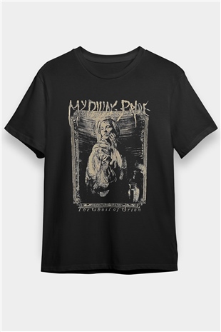 My Dying Bride Baskılı Unisex Siyah Tişört - Tshirt