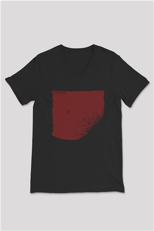 My Dying Bride Baskılı Unisex Siyah V Yaka Tişört - Tshirt