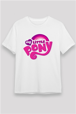 My Little Pony Beyaz Unisex Tişört