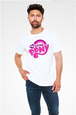 My Little Pony Beyaz Unisex Tişört
