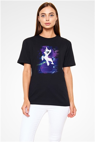 My Little Pony Siyah Unisex Tişört
