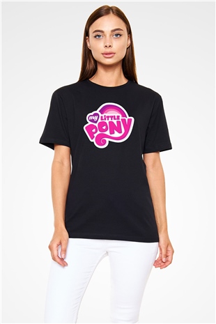 My Little Pony Siyah Unisex Tişört